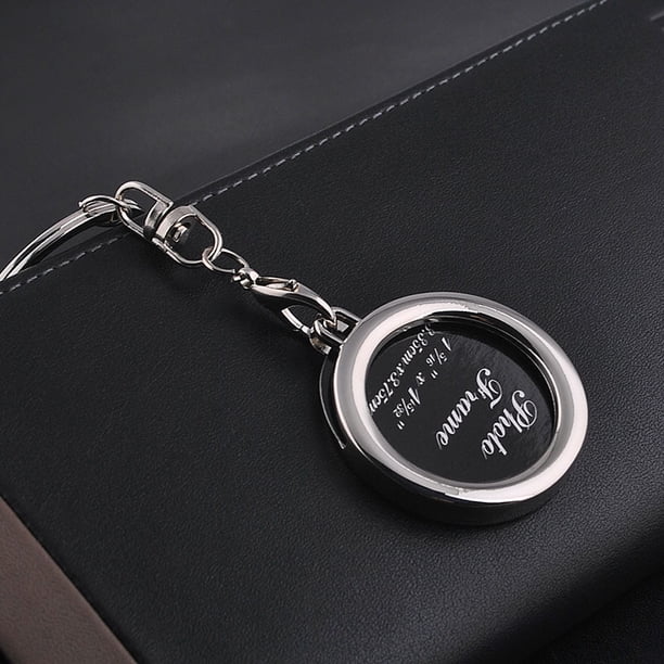 Llavero con marco de fotos creativo, mini llavero con marco de fotos, llavero pequeño para regalo, llavero con colgante, regalo empresarial
