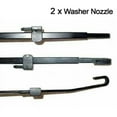 thumbnail image 6 of 2Pcs Front Windshield Washer Nozzles Jet Spray For 12mm Wiper Arm Van Trunk, 6 of 9