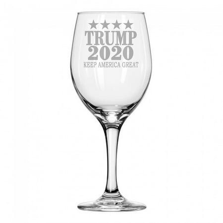 

Donald Trump 2020 Make America Great Again MAGA President United States 20 oz wine glass