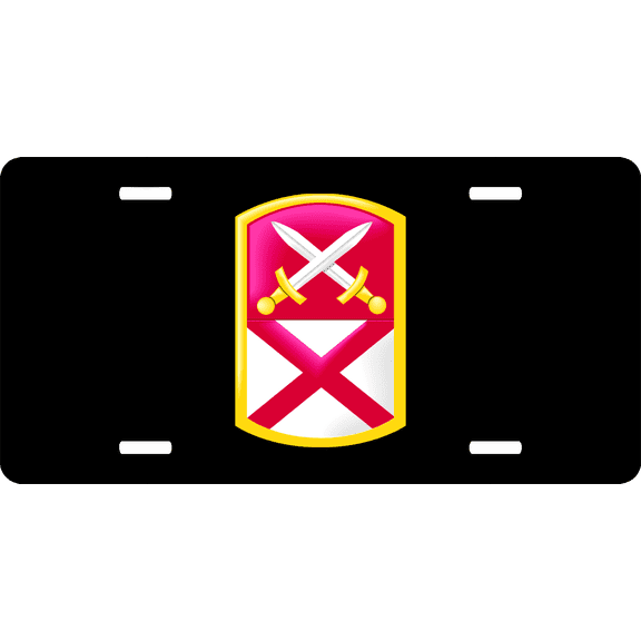 U.S. Army 167th Support Command License Plate