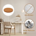 thumbnail image 6 of Round Felt Furniture Pads, 8Pack 1" Dia x 0.12" Thick Adhesive Backed Felt Non-slip Anti-scratch Felt Pads Chair Leg Protectors for Protecting Hardwood Floor, Light Brown, 6 of 7