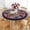Wood, variant on 4th of July Round Fitted Tablecloth with Elastic, Patriotic Star Elastic Round Tablecloth Covers Fit for 36"-44" Tables, Water Resistant Washable Polyester for Memorial Day, Independence Day Decor