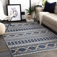 thumbnail image 2 of Monte Carlo MNC-2328 6'7" x 9' Rug Sky Blue/Navy/Charcoal/Light Gray/White, 2 of 4
