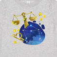 thumbnail image 4 of Inktastic Libra Constellation Zodiac Sign Illustration Boys or Girls Baby T-Shirt, 4 of 5