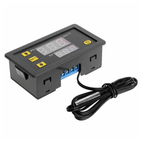kurtrusly Régulateur de Température Étanche Haute Précision Thermostat Numérique LED AC110V-220V