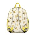 thumbnail image 3 of Yellow Honeycomb Backpack with Cute Queen Bee Design, Compact Bag, 3 of 6