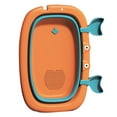 thumbnail image 2 of Bañera plegable para mascotas, bonita bañera portátil multifuncional que ahorra espacio para mascotas con orificio de ducha para gatos y perros, 2 of 13