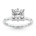 thumbnail image 7 of IGI Certified 3 Carat Cushion Shape Lab Grown Diamond Engagement Ring | 14K White Gold |Solitaire Lab Diamond Ring | FG-VS1-VS2 Quality Friendly Diamonds, 7 of 7