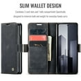 thumbnail image 3 of Dteck Case for Samsung Galaxy Z Fold 6 , Magnetic Closure Leather Flip Wallet Case with Card Holder Shockproof Kickstand Protective Phone Cover for Samsung Galaxy Z Fold 6,Black, 3 of 9