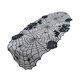 thumbnail image 2 of Decoraciones de Halloween, adornos de Halloween, regalos de Halloween, decoración de Halloween, camino de mesa de tela de encaje, calabaza, calavera, puerta, chimenea, bufanda, cortina, decoraciones d, 2 of 7