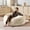 Apricot, variant on Bean Bag Chair 3FT,  Large Memory Foam Filled Chair for Adults and Teens, Soft Sofa with Removable Flannel Cover, Round Couch for Living Room Bedroom College Dorm