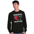 thumbnail image 5 of USA Renewable Energy Climate Change Long Sleeve TShirt Men Women Brisco Brands S, 5 of 6