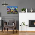thumbnail image 5 of Epic Art 'Love You Hound' by Dean Russo Studios, Acrylic Glass Wall Art, 24"x16", 5 of 8