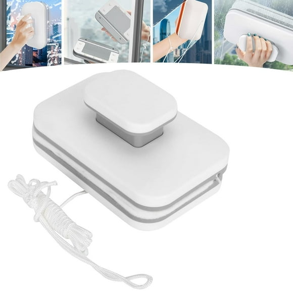 WIFKLSIIPG Windshield Cleaner Car Window Cleaner Window Cleaner Double Window Cleaner Tool for High Rise Car(Silver)