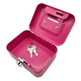 thumbnail image 6 of Jingting Metal Coin Saving Box with Lockable Coin Slot, Black, 6 of 8