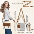 thumbnail image 2 of Bandolera RAINSMORE de piel impermeable para mujer, 2 of 6