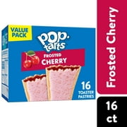 Pop-Tarts Frosted Cherry Instant Breakfast Toaster Pastries, Shelf-Stable, Ready-to-Eat, 27 oz, 16 Count Box