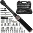 thumbnail image 1 of UYECOVE 63Pcs 1/4-Inch Drive Click Torque Wrench Set(1-25 N.M/10-222.5IN.LB)ï¼with Bit Socket Set Metric and Extension Bar for Auto Repairing and Household, with Storage Case, 1 of 6
