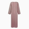 thumbnail image 4 of CIENVNSTG Long Dresses for Women Formal Long-Sleeved V Neck Dress Up Clothes Red 5XL, 4 of 5