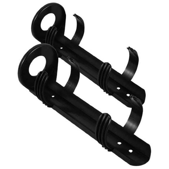 HOMOBABE Fire Extinguisher Hangers Black for Vehicle Use with 2Pack