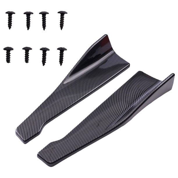 Tira de parachoques trasero Universal para coche difusor de alerón divisor Protector contra arañazos