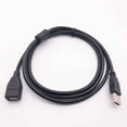 thumbnail image 4 of Inteprter Cable USB2.0 AF-AM de 3 metros, extensor de transmisión de datos de alta velocidad negro, línea de extensión de carga Cables de audio/vídeo, 4 of 5