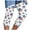 Multicolor, variant on Iyufng Yoga Leggings for Women,Yoga Pants Plus Size Clearance,Womens Athletic Cropped Pants Floral Printing Casual Elastic Waist Beach Pants,Womens $15 & under