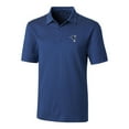 thumbnail image 2 of Men's Cutter & Buck Royal Indianapolis Colts Throwback Logo Forge Pencil Stripe Stretch Polo, 2 of 3