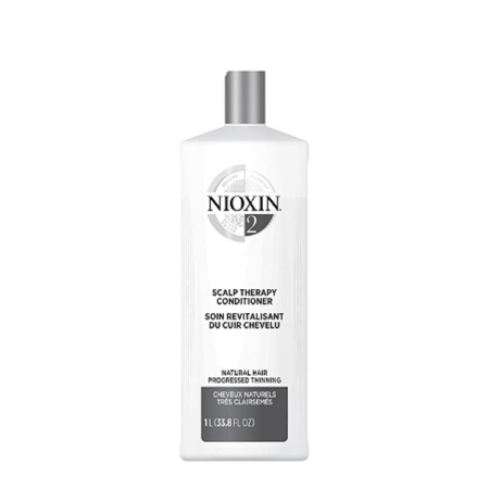 Nioxin System 2 Scalp Therapy Conditioner 1 Liter, 33.8 (Best Conditioner In The World)