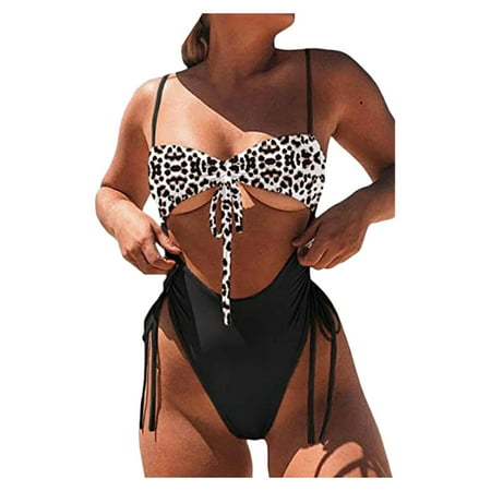 

Bikini Women Swimwear Bandage Set OnePiece Suit Swimsuit Padded Up Bathing Push Swimwears Tankinis Set Men s Cargo Shorts Maternity Swimsuit Neon Yellow Bikini Top Plus Size Yoga Shorts Two Piece