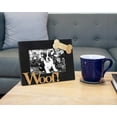 thumbnail image 3 of Isaac Jacobs 4x6 Black Dog “Woof!” Picture Frame, Tabletop Display, 3 of 4