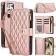 thumbnail image 2 of Fashion crossbody lanyard wrist strap wallet leather phone case for Samsung A55 A35 A25 A15 a05s A54 A24 A73 A53 A14 A72 A52 A51 A50 A71 card holder cover, 2 of 9