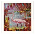 thumbnail image 1 of "Swamp Walker" By Ed Wargo, Printed Wall Art, Ready To Hang Framed Poster, White Frame, 1 of 1
