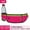 Kettle Model No. 4-Rose Red, variant on Creative sports leisure waist bag waterproof shockproof close-fitting mobile phone bag outdoor cycling and running must bring magical water bottle bag