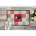 thumbnail image 2 of Carolines Treasures CK5829MAT Elo Dog 2 Love Door Mat Indoor Rug or Outdoor Welcome Mat 18x27 Doormat 27"L x 18"W, 2 of 4