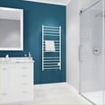 thumbnail image 4 of ANZZI Elgon 14-Bar Carbon Steel Wall Mounted Electric Towel Warmer Rack in White, 4 of 9
