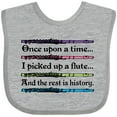 thumbnail image 3 of Inktastic Funny Flute Music Quote Boys or Girls Baby Bib, 3 of 4