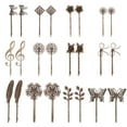 thumbnail image 3 of 24pcs Vintage Hairpin Hair Clip Headwear Hair Accessories (Mixed Pattern), 3 of 9