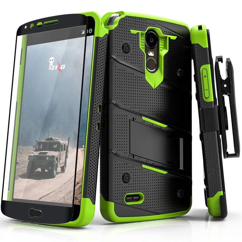 Zizo Bolt Series Compatible With Lg Stylo 3 Case Military Grade Drop