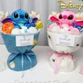 thumbnail image 2 of Ramo de muñecas de dibujos animados de Disney Lilo & Stitch con caja de regalo, muñeco de peluche creativo, regalo de Navidad, sorpresa de cumpleaños, 2 of 5