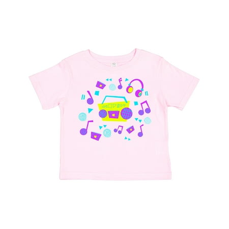 

Inktastic 80s Boom Box Music Gift Toddler Boy or Toddler Girl T-Shirt