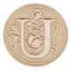 thumbnail image 1 of Sello Pintura Cera Bsvklp Letras Europeas Cabeza Cobre Vintage, 1 of 8