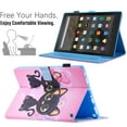 thumbnail image 4 of Case for All-New Amazon Fire 7 Tablet (Only fit 12th Generation, 2022 Release) - Multiple Viewing Angles Stand Smart Protective Wallet Case with Auto Sleep/Wake Feature, Cute Cats, 4 of 7