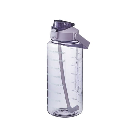 Leak-Proof Large Capacity Sports Water Bottle with Handle for Fitness Gym Outdoor Exercise & Daily Hydration