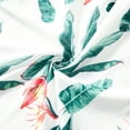 thumbnail image 3 of PatPat Family Matching Plant Print Panel Ruffle Hem Tank Dresses and Short-sleeve T-shirts Sets, Light Green, Dad XL, 3 of 12