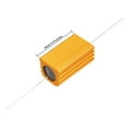 thumbnail image 3 of 2 Pcs Aluminum Case Resistor 5W 50 Ohm Wirewound for  Replacement Converter, 3 of 4