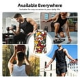 thumbnail image 5 of Uemuo Retro Floral Butterfly Pattern Men's Sleeveless T-Shirt,Muscle Athletic Tank Top, Moisture-wicking Quick-dry Breathable Classic Tee Top for Gym Run Outdoor Sports-Medium, 5 of 8