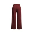 thumbnail image 5 of Outfmvch Trousers Pants for Women's Corduroy Pants Straight Leg Fall Womens Pants Fleece Sweatpants Women Thermal Leggings Warm Leggings for Women Pants for Women Wine 2xl, 5 of 7