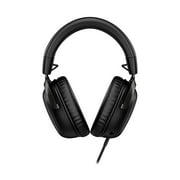 HyperX Cloud III – Wired Gaming Headset, PC, PS5, Xbox Series X|S, Angled 53mm Drivers, DTS, Memory Foam, Durable Frame, Ultra-Clear 10mm Mic, USB-C, USB-A, 3.5mm – Black