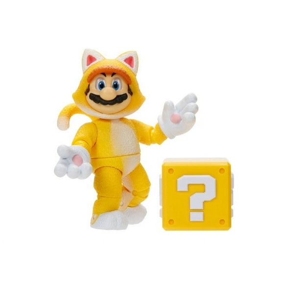 The Super Mario Bros. Movie 5" Cat Mario Figure